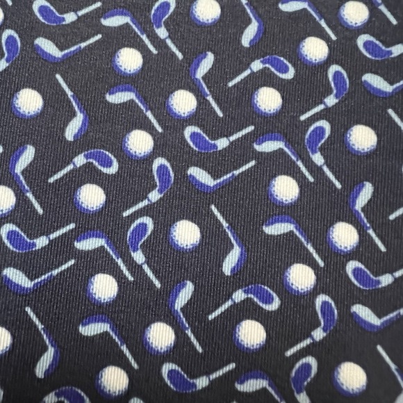 RLX Ralph Lauren Airflow Performance Golf Ball Club Print Polo Shirt Men's Small - Picture 11 of 11